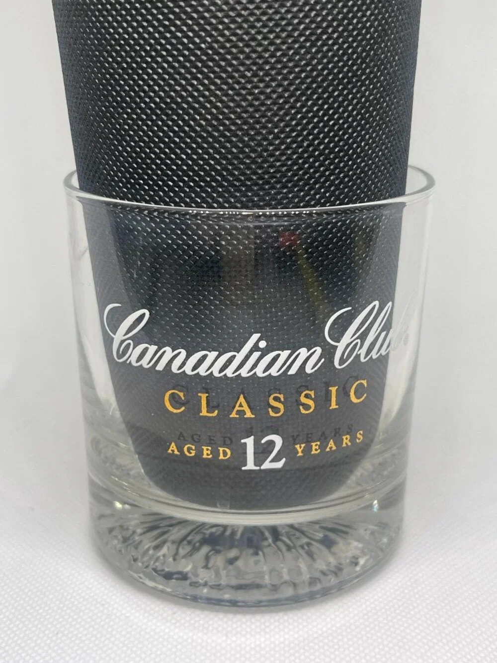 Canadian Club Classic 12 Year Whiskey Rocks Glass